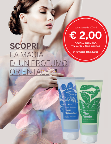Promozione doccia shampoo profumato