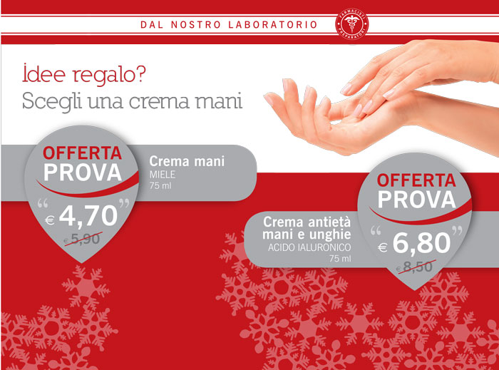 Promozione Crema mani dicembre